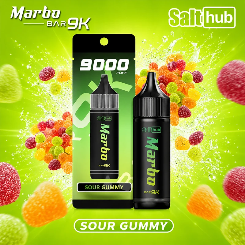 Marbo Bar 9000 一次性電子煙 酸味軟糖