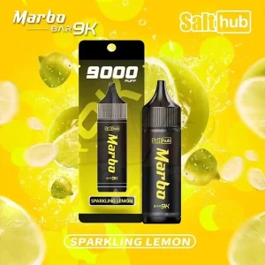 Marbo Bar 9000 一次性電子煙 14ml 煙油 可調氣流 檸檬氣泡